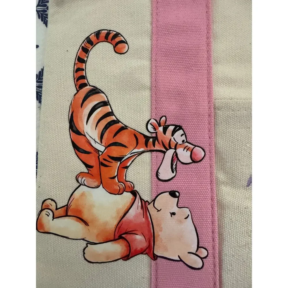 Disney Winnie the Pooh Custom Made Double Sided Trader Joes Mini Tote